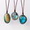 Miniaturbild: Labradorite Pendant Cord Necklace