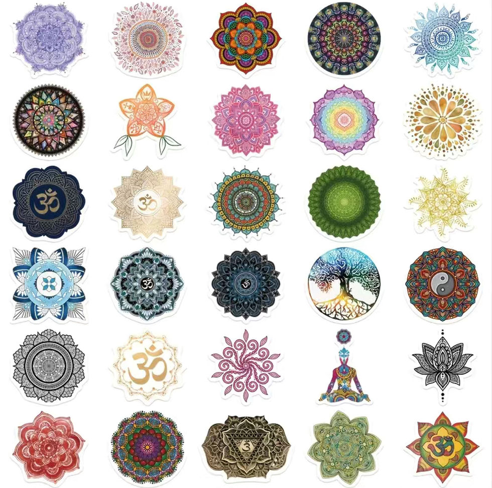 Miniaturbild: Assorted Mandala Stickers