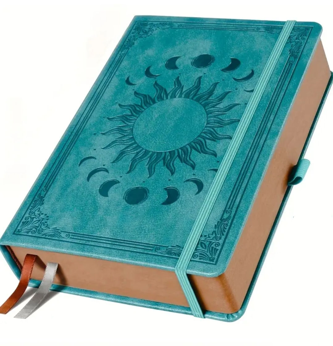 A5 Sun & Moon Phase Notebook Journal Book