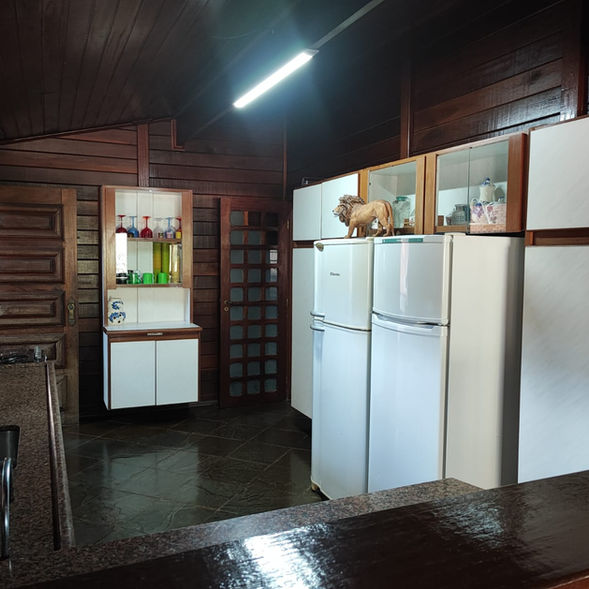 Área Interna Cozinha do Recanto do Moura Mairiporã