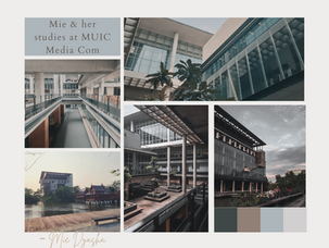 Mie's life & her studies at MUIC Media Com (รีวิวการเรียนนิเทศอินเตอร์ที่ MUIC) - part 1 💜