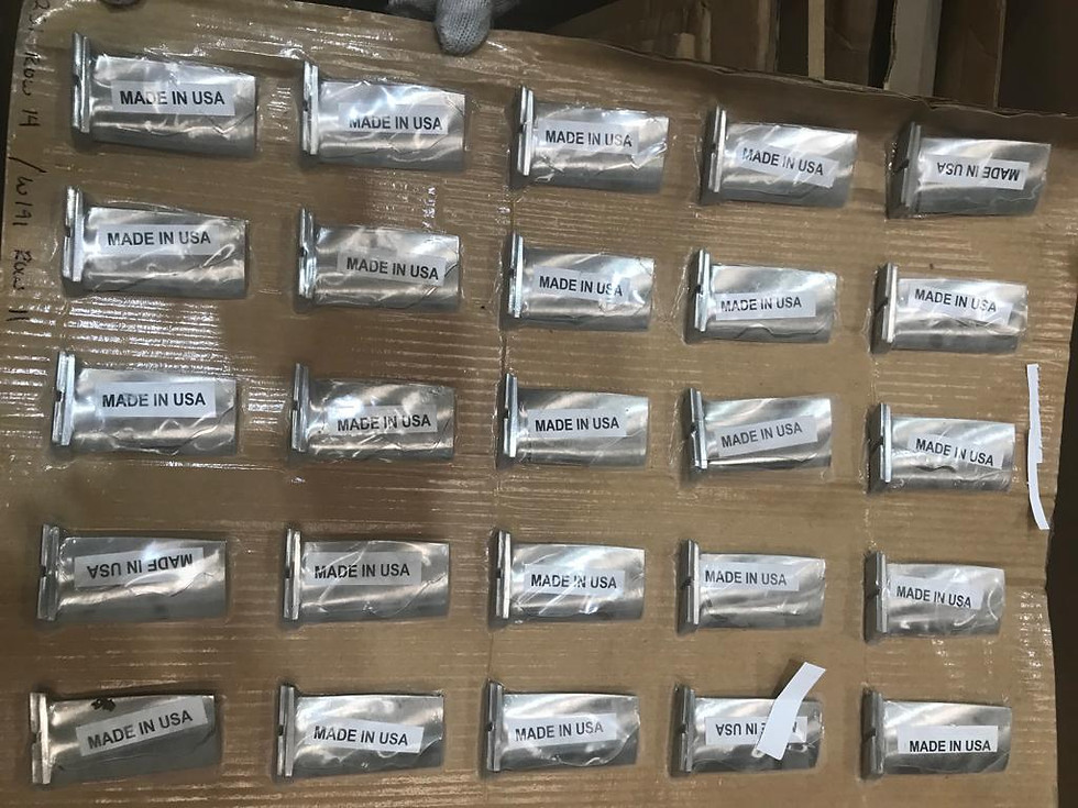 Thumbnail: Westinghouse 251B Compressor Blades: Rows 1-18 (Full Lot)
