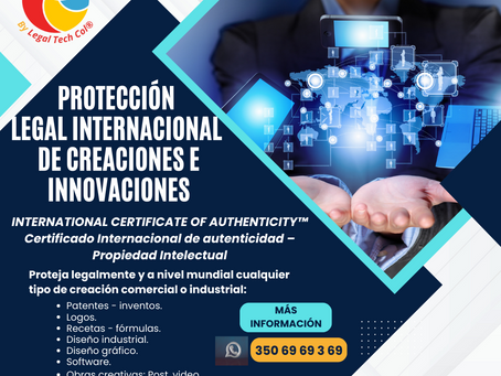 PROTECCIÓN INTERNACIONAL DE CREACIONES E INNOVACIONES