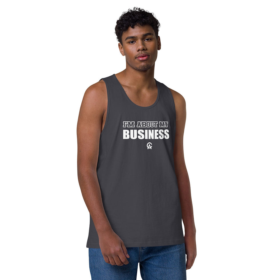 Thumbnail: I'M ABOUT MY BUSINESS TANK TOP