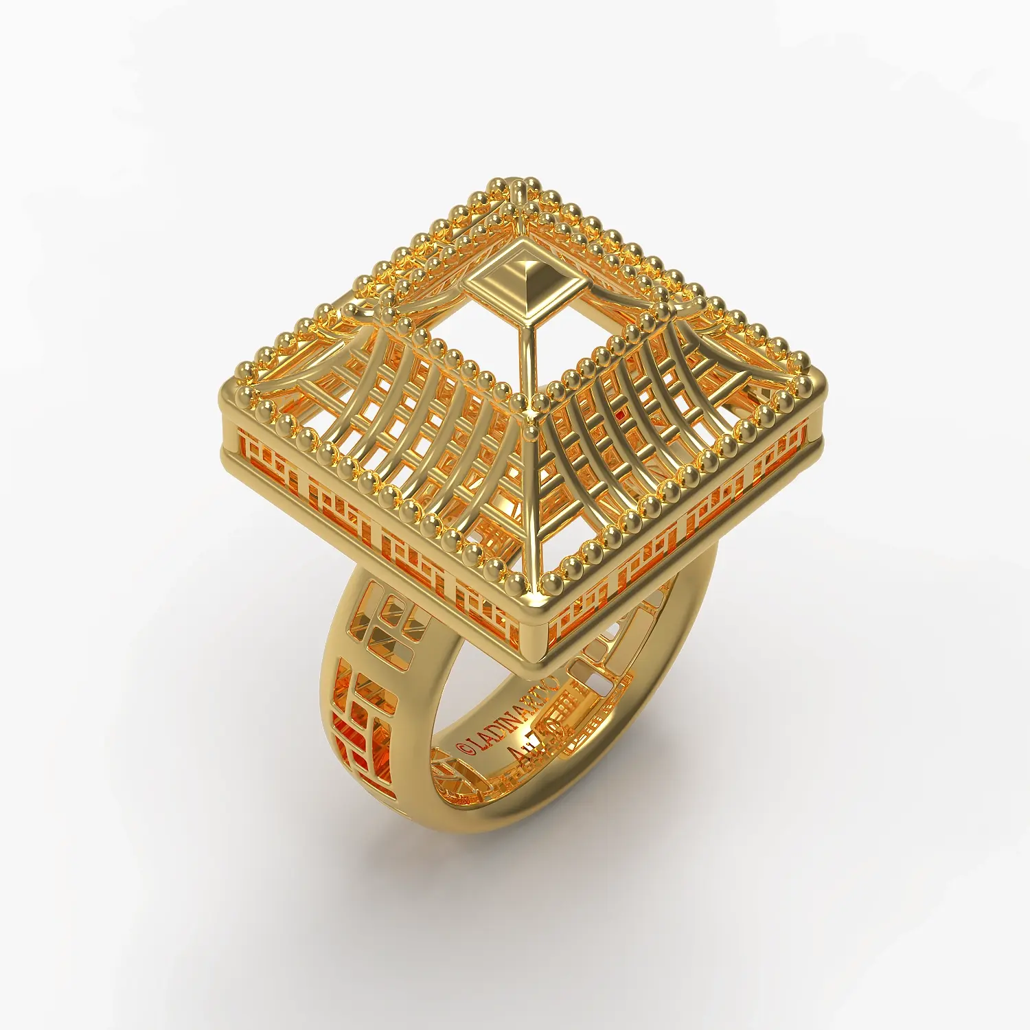 The Emperor in Yellow Gold