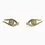 Thumbnail: Ladi Evil Eye Earrings in Yellow Gold, Diamond