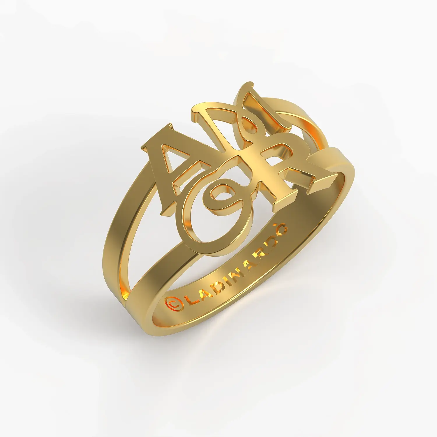 Pop D'AMOR Ring in Yellow Gold