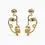 Thumbnail: Ladinardò™ Self-Portrait Earrings in Yellow Gold, Ruby