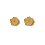 Thumbnail: Ladinardò® Wax Stamp Earrings in Yellow Gold