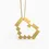 Thumbnail: Ladinardò™ 1990's Open Heart Pendant in Yellow Gold