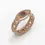 Thumbnail: Μάτι Ring in Rose Gold, Diamonds, Ruby, Swiss Blue Topaz