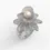 Thumbnail: Fiorella Ring in White Gold and White Pearl