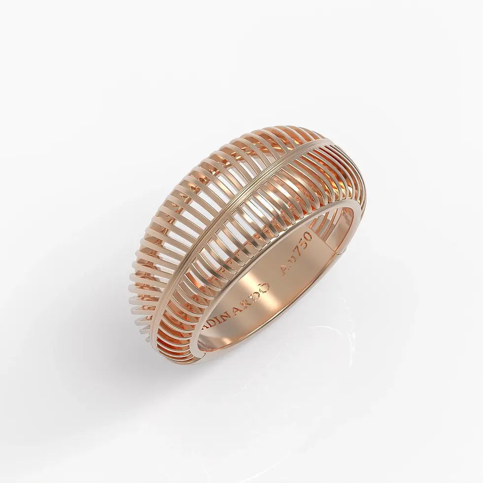 Gotham Ring in Rose Gold