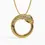 Thumbnail: Serpent Pendant in Yellow Gold, Diamond, Black Diamond