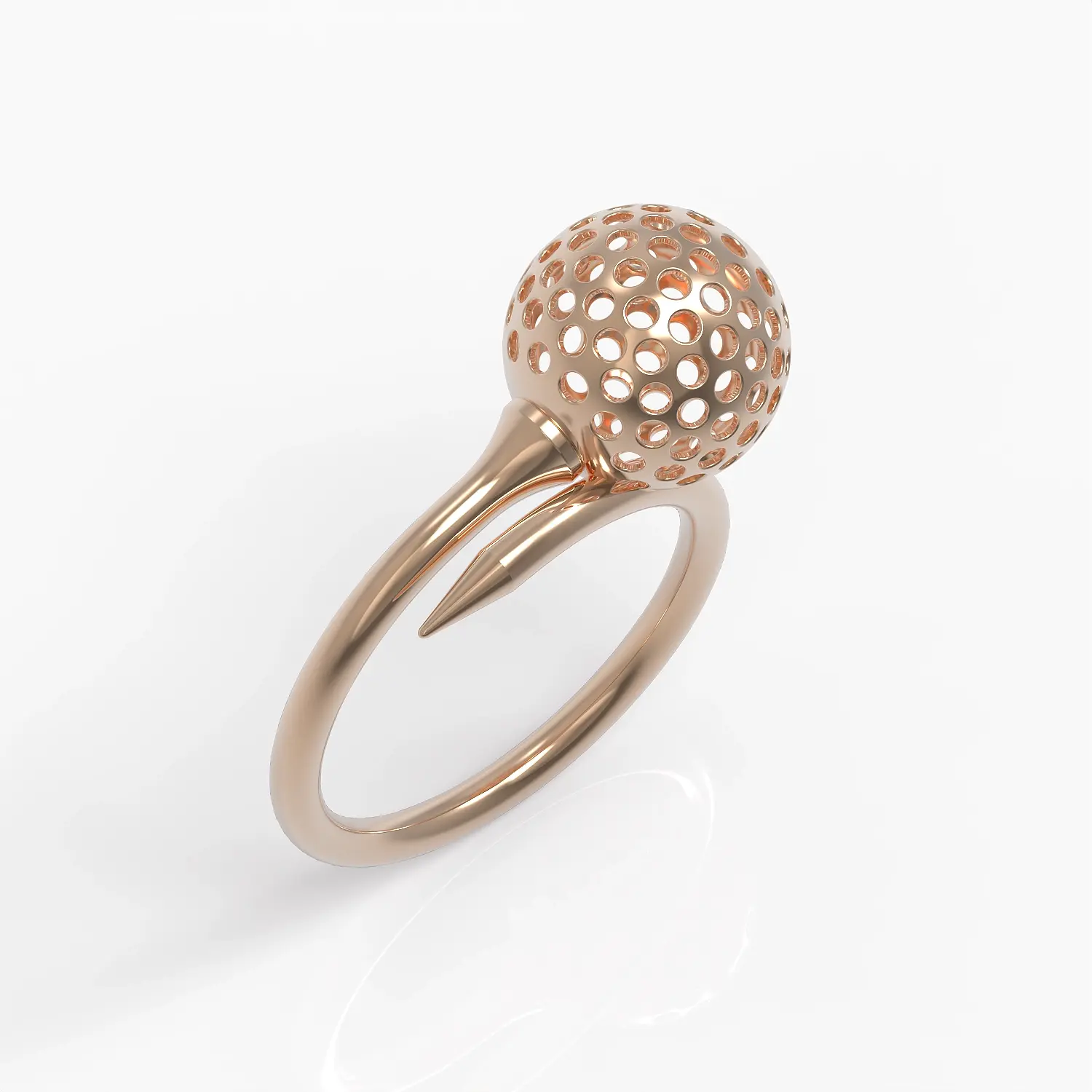 Moins est plus Ring in Rose Gold