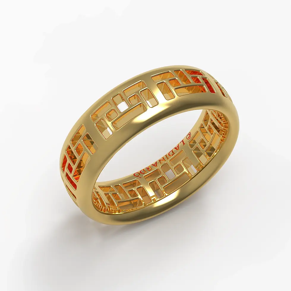 Kinkaku Band in Yellow Gold