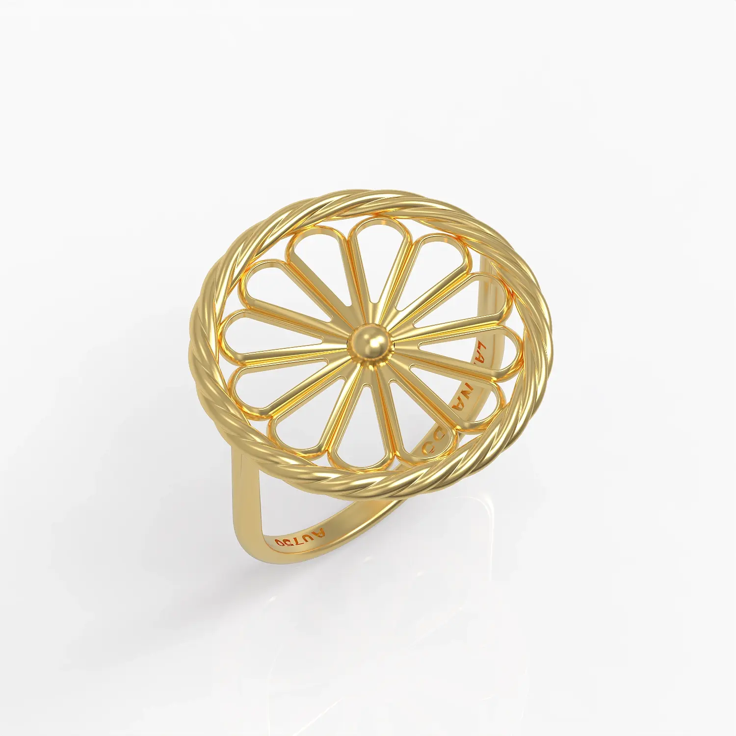 Aurelia Ring in Yellow Gold