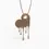 Thumbnail: Ladinardò™ Tuff Love Open Heart Pendant in Rose Gold