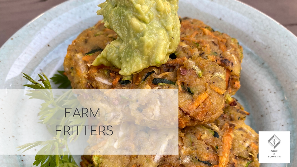 gluten free veggie fritters farm fritters