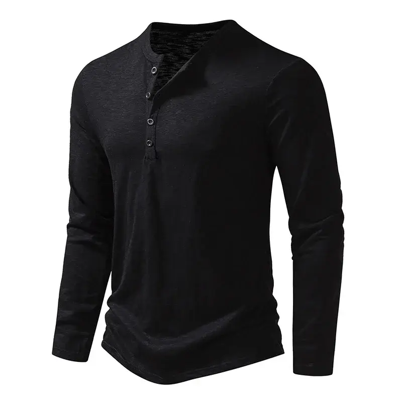 Thumbnail: Kingswell Essential Long Sleeve Henley