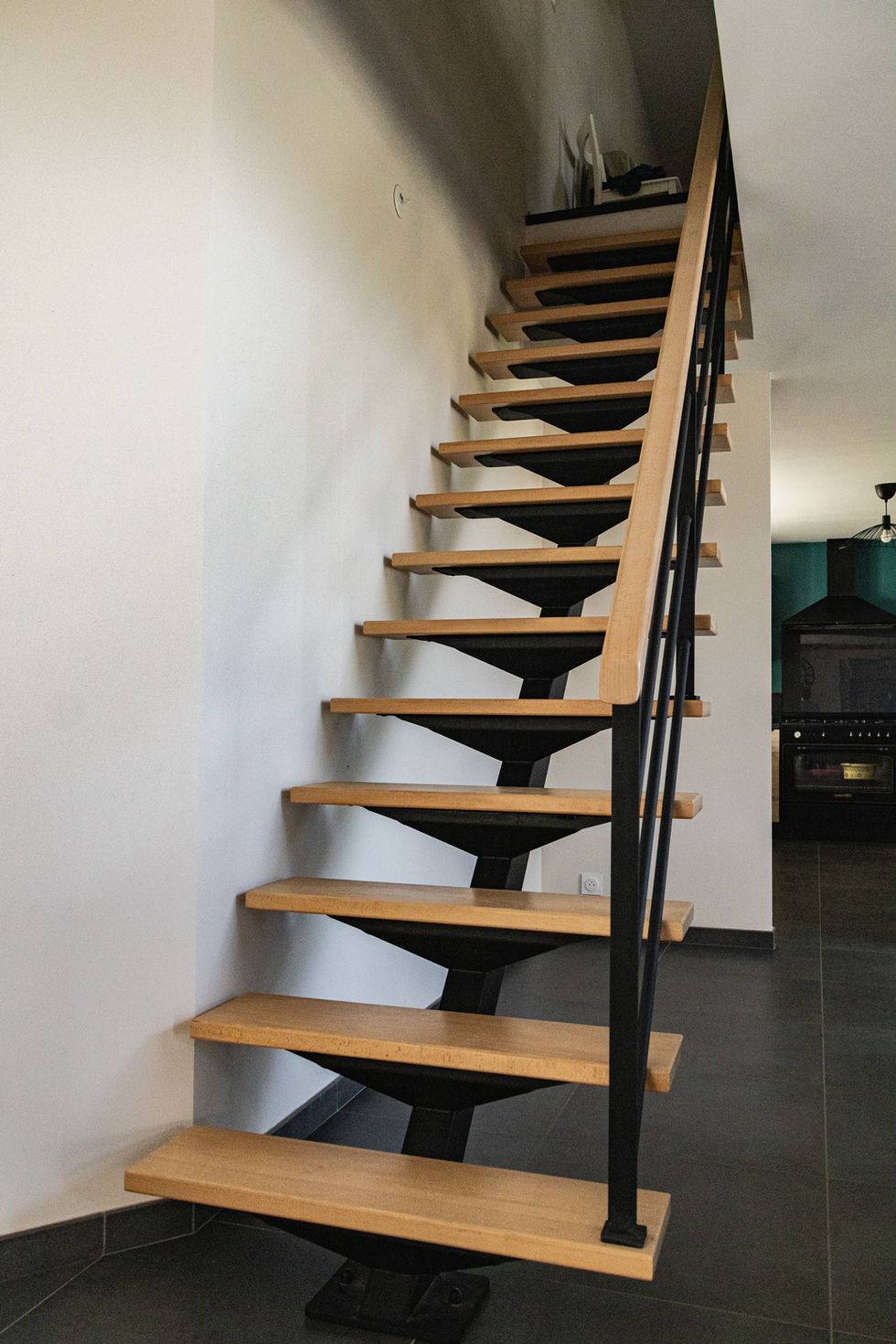 Escalier métal