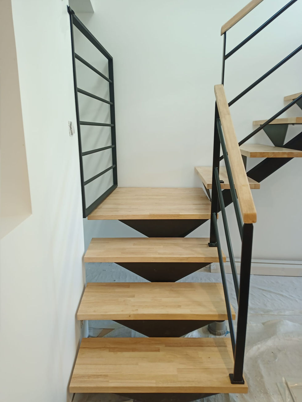 Escalier garde corps en métal Rennes Saint-Malo Ille et Vilaine 35