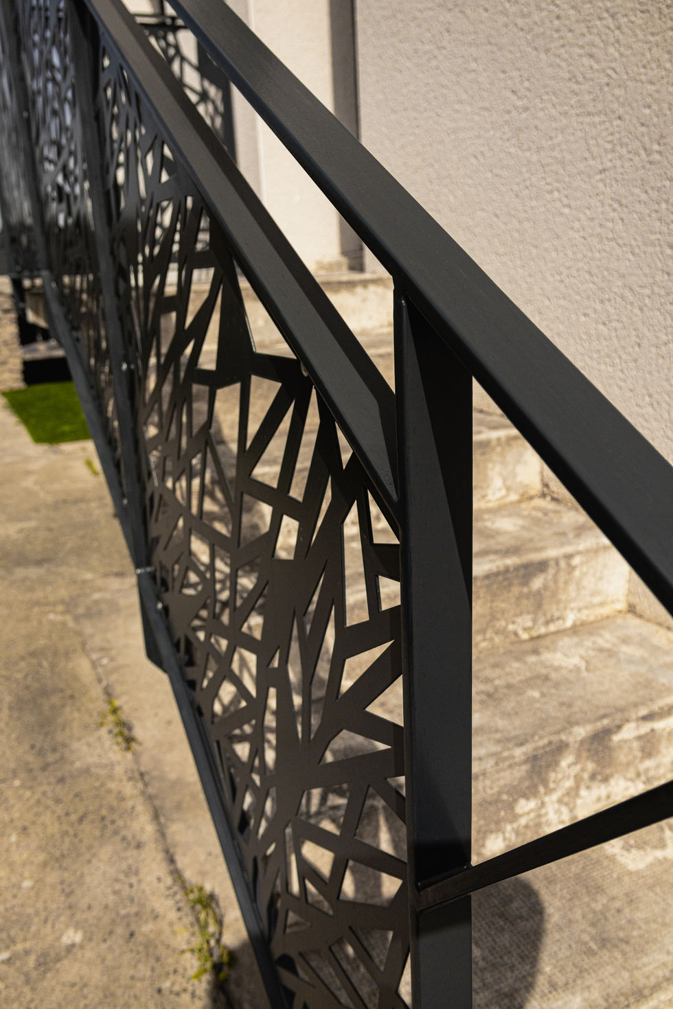 Escalier garde corps en métal Rennes Saint-Malo Ille et Vilaine 35