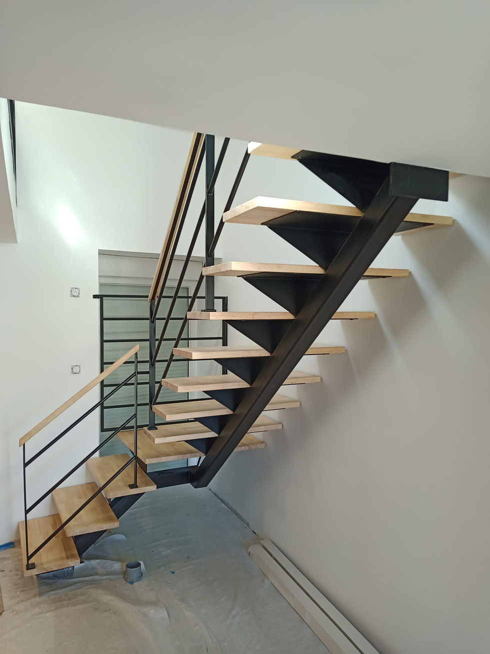 Escalier garde corps en métal Rennes Saint-Malo Ille et Vilaine 35
