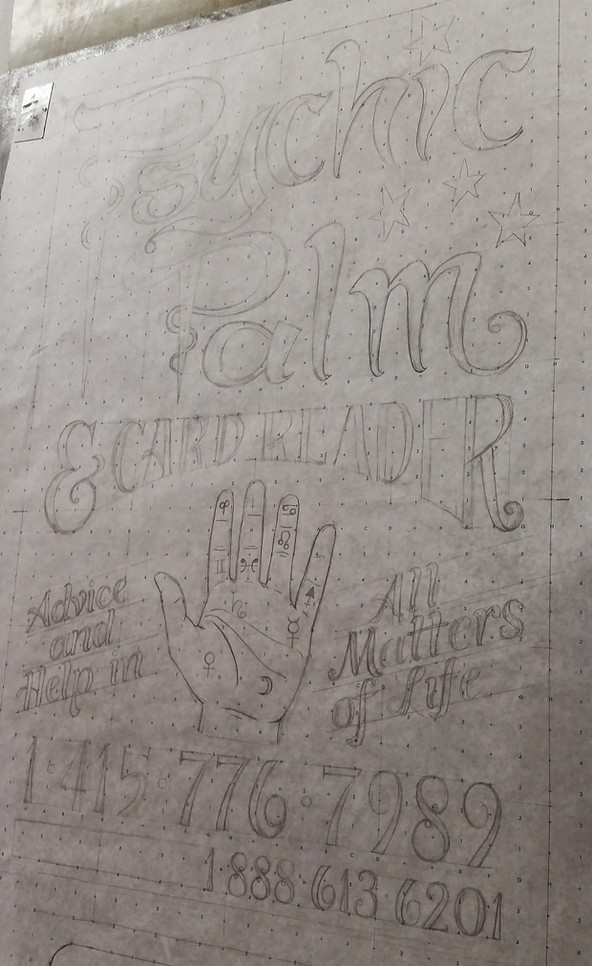 Psychic Palm Pattern