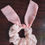 Miniature : Scrunchie with bow