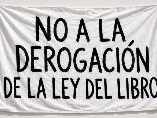 Voces contra la derogación de la Ley del Libro