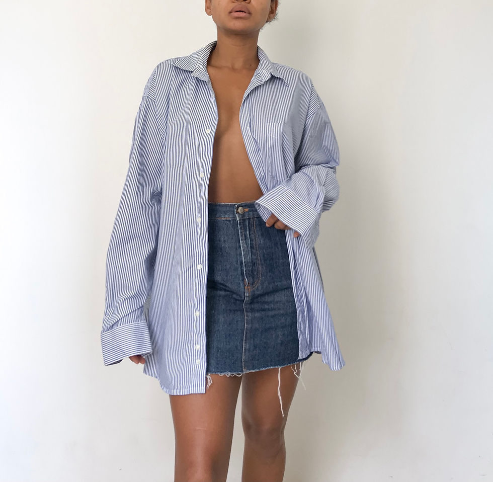 Miniatura: Camisão riscado 
