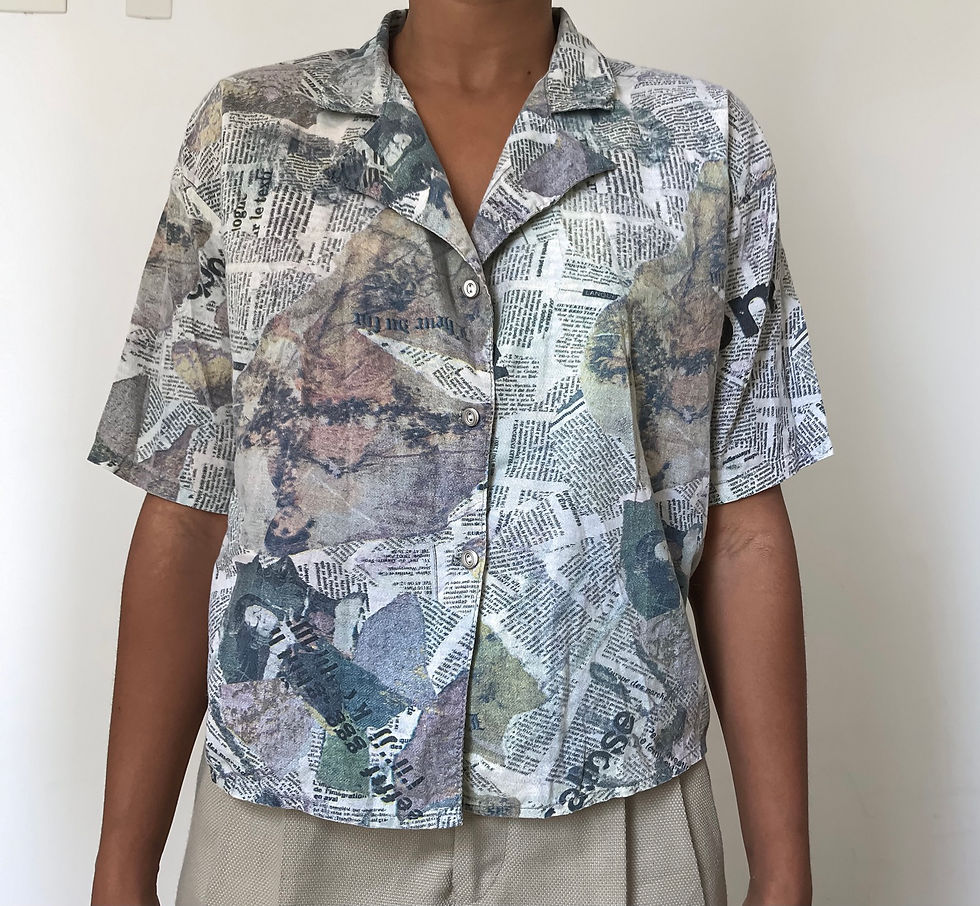 Miniatura: Blusa vintage 