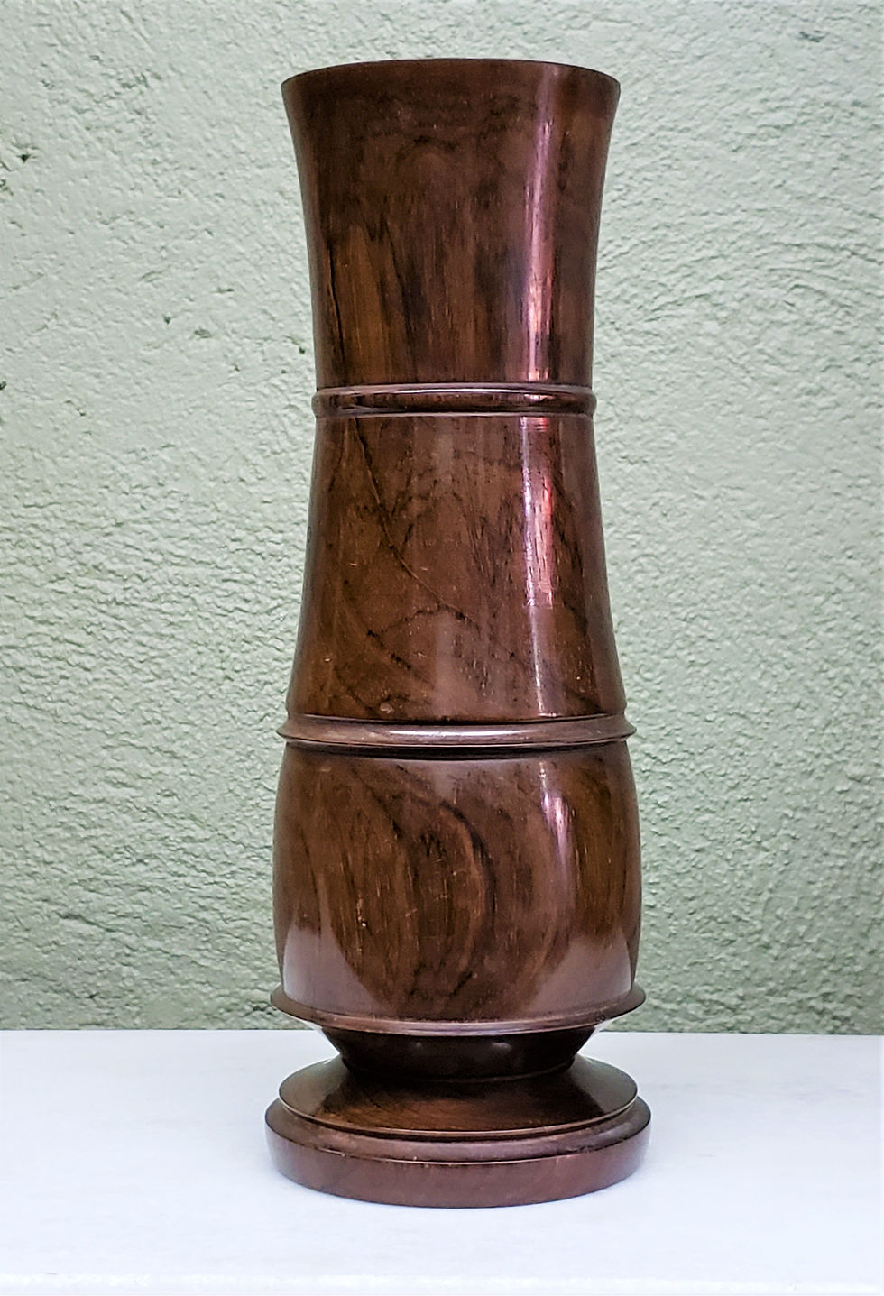 Miniatura: VASO DE MADEIRA TORNEADA