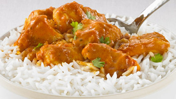 Homemade Curry with Rice or Chips