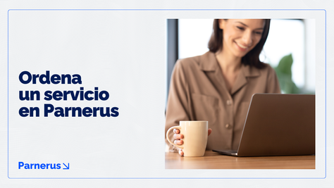 Ordena un servicio en Parnerus