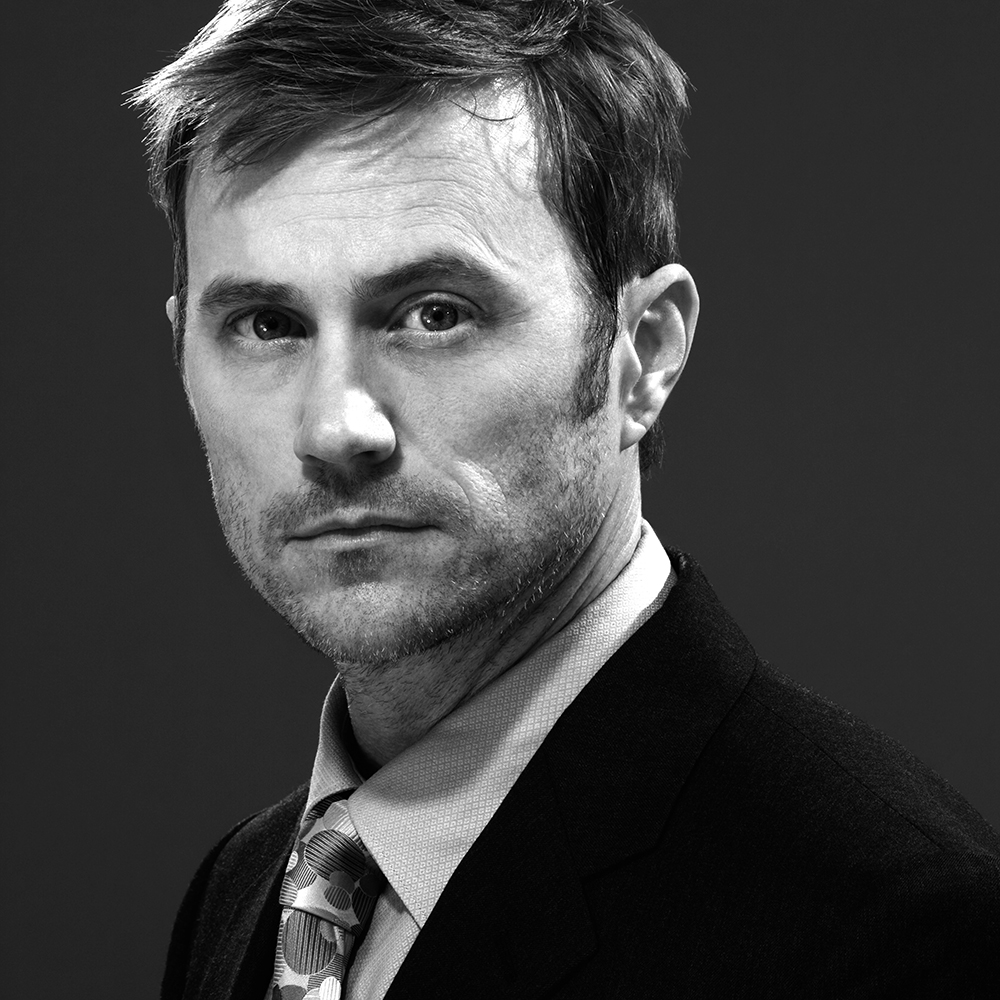 Schwarz-Weiß-Porträt