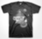DJ Franky Frank Cosmic Black Tee (2025)