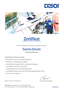 Schultz Bauunternehmen Zertifikat