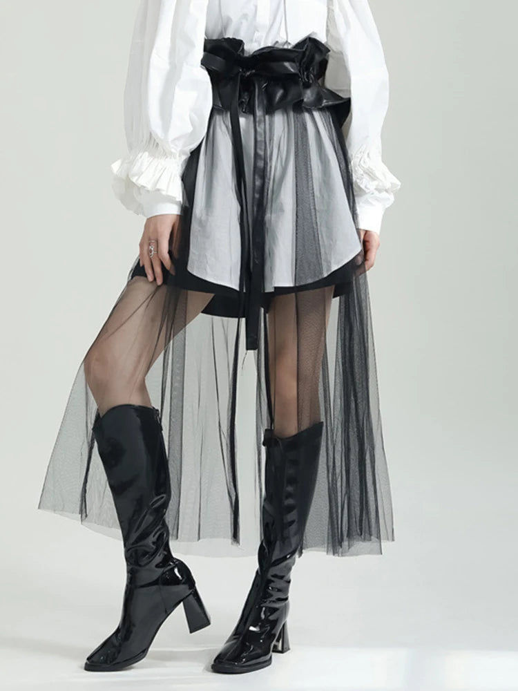 Thumbnail: Rufus Sheer Tulle Skirt