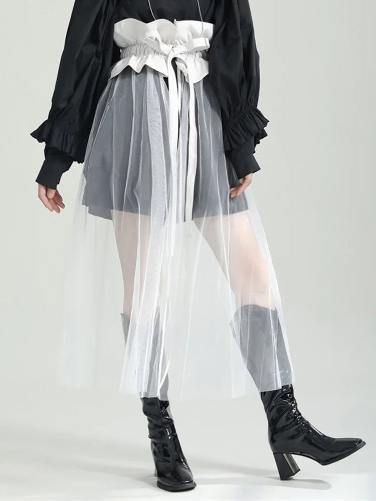 Thumbnail: Rufus Sheer Tulle Skirt
