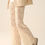 Thumbnail: Cream Flare Pants in Floral Lace