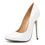 Thumbnail: Tikicup Round Toe Women Slip On Extremely High Heel Shoes 14-15cm Plus Size 40-4