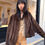 Thumbnail: Warm Coffee Mink Retro Imported Stand Collar Short Mink Fur Coat