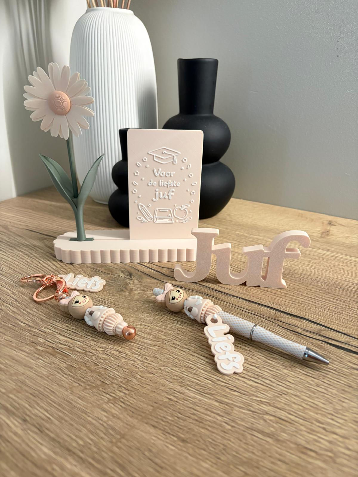 3D Daisy - Voor de liefste juf