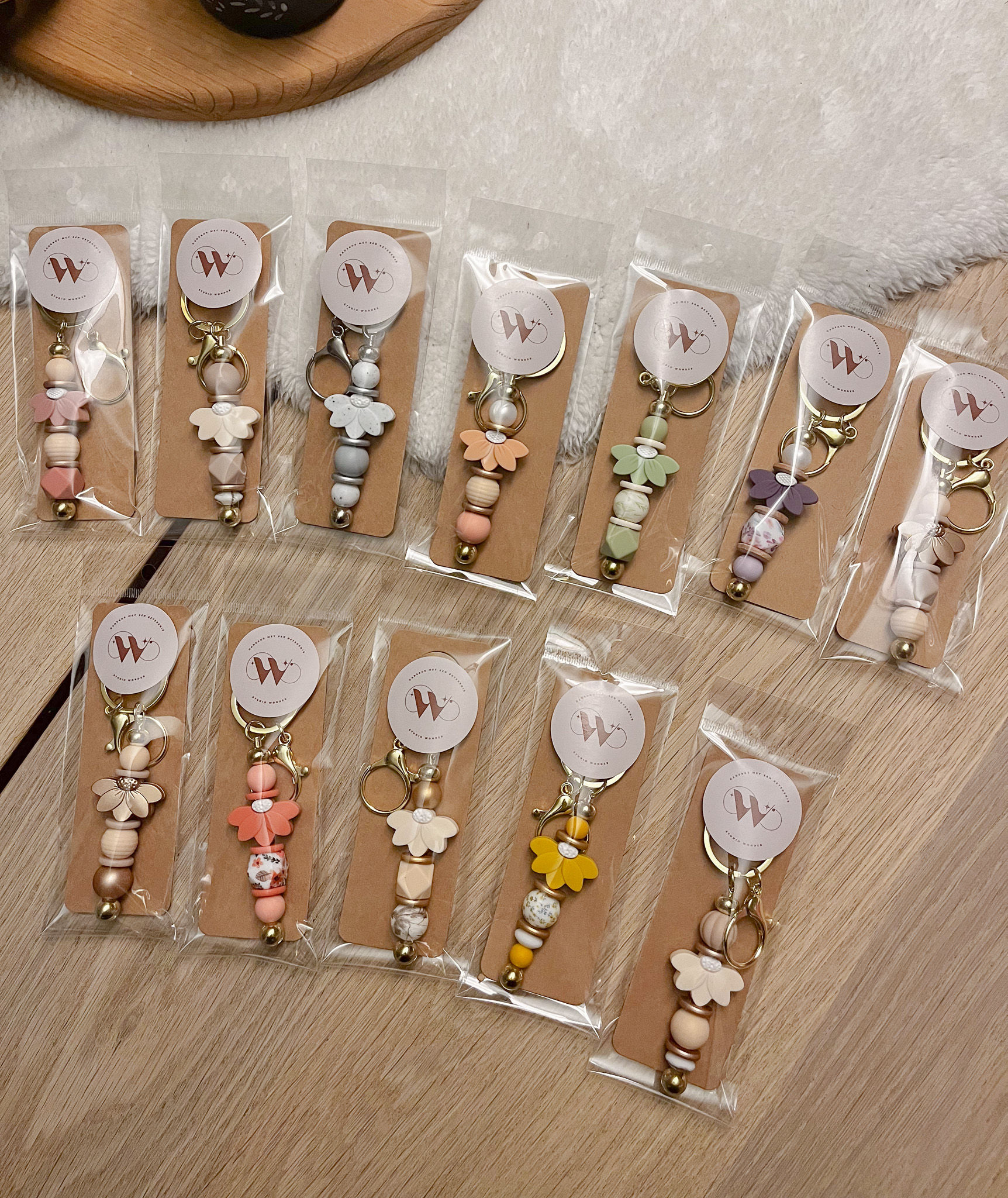 Sleutelhanger Flower