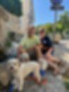 Owners of Villa Vauvert and their Dogs