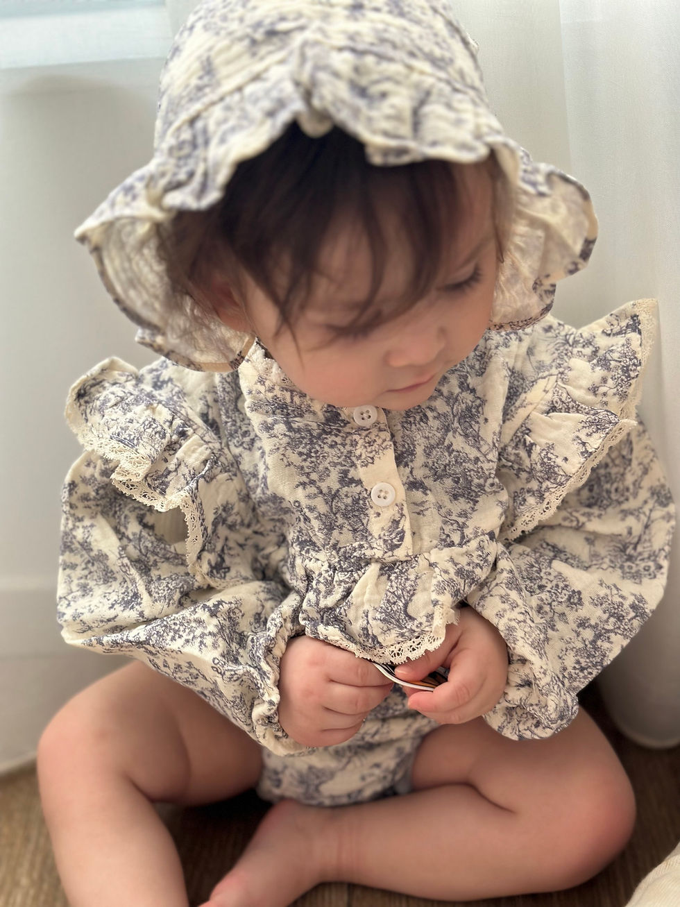 Romper met kant detail