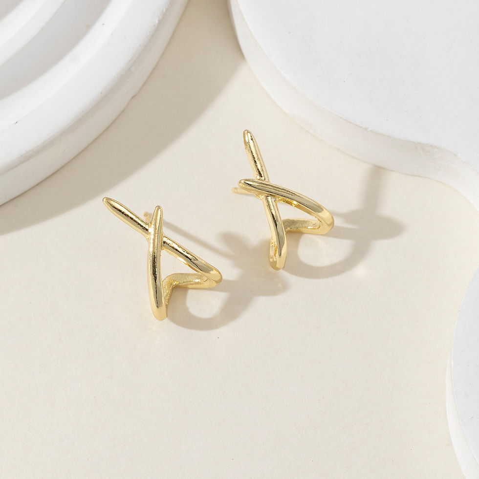 Thumbnail: LuxeCross Earrings