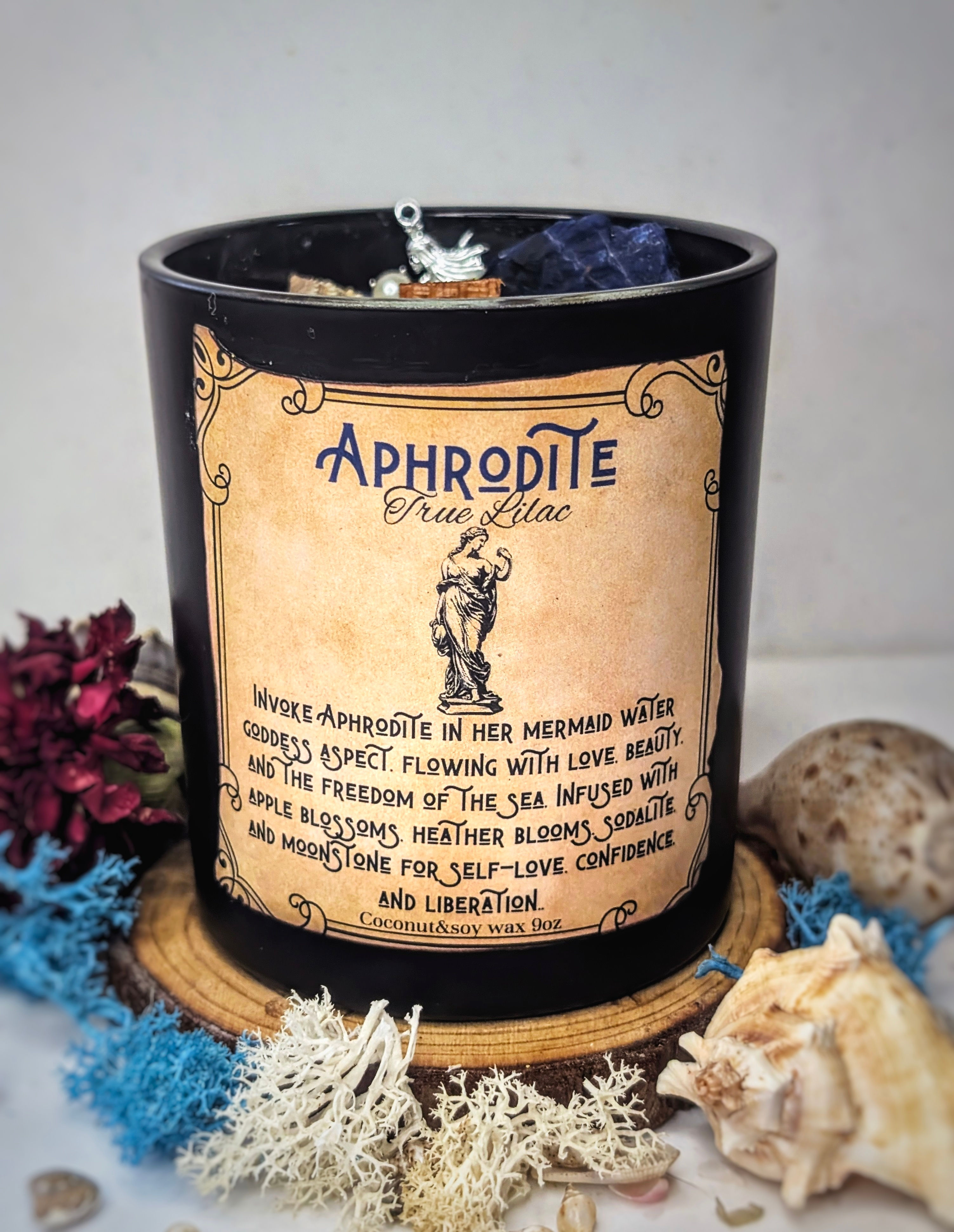 Aphrodite 9oz Ritual Candle